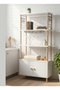 Hanah Home Armario de Cocina Blanco